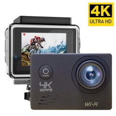 Harambee 2022 NEW 2.0" H16-6S Action Camera HD 720P Waterproof DVR Wifi Sport Camera Remote Control Action Dash Cam Loop Recording Video