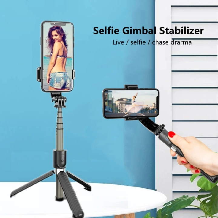 2022 new mobile phone stabilizer gimbal handheld wireless stabilizer mobile phone video recording smartphone gimbal bracket