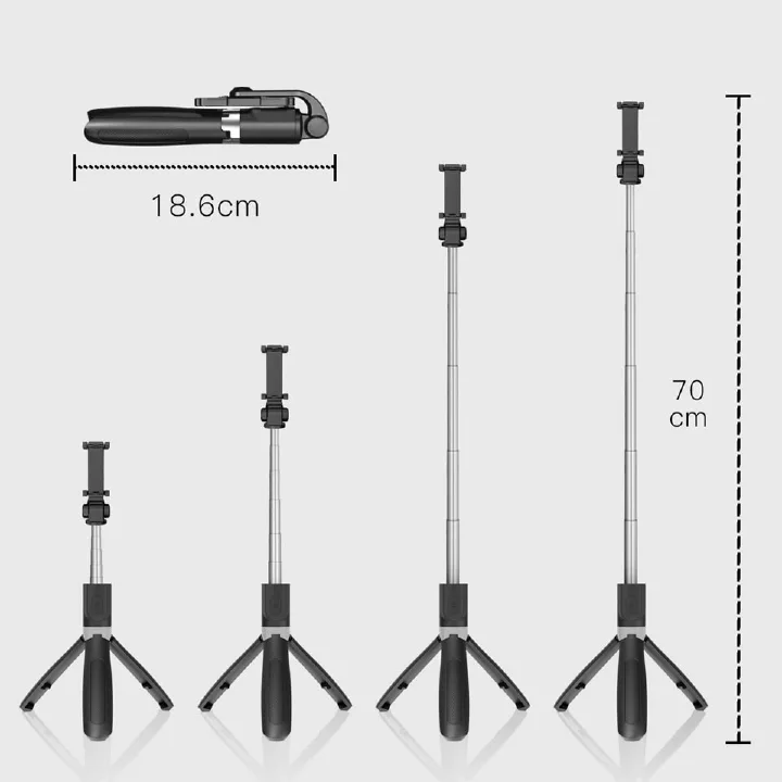 2022 new phone stabilizer smartphone stand selfie stick mini tripod selfie stand tripod for ios android