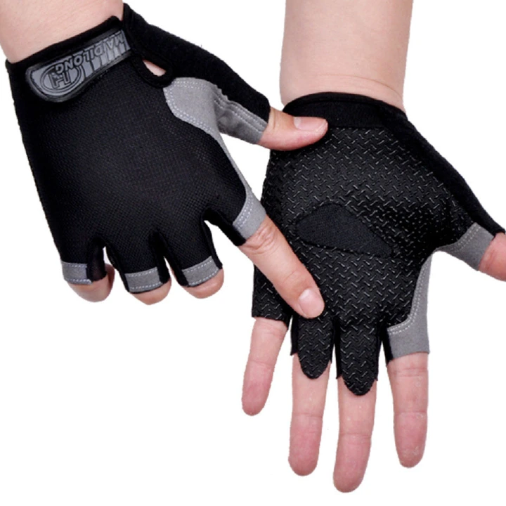 Cycling Gloves Anti-slip Anti-sweat Men Women Half Finger Gloves Breathable Anti-shock Sports Gloves Bike Glove