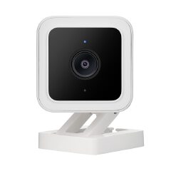 Video Camera with Color Night Vision, Wired 1080p HD Indoor/Outdoor,  2-Way Audio, Works with Alexa, Google Assistant, and IFTTT