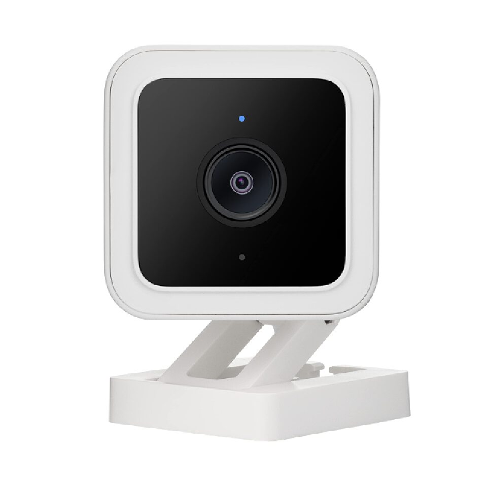 Video Camera with Color Night Vision, Wired 1080p HD Indoor/Outdoor,  2-Way Audio, Works with Alexa, Google Assistant, and IFTTT