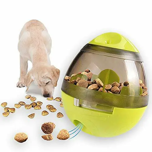 Interactive Dog Toys Slow Food Ball Food Dispenser IQ Treat Ball Smarter Pet Toys For Dogs Playing Training Balls
