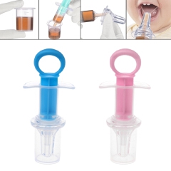 Feeding Utensils Needle Feeder Squeeze Medicine Dropper Dispenser Pacifier Baby kids smart medicine dispenser multi-colors