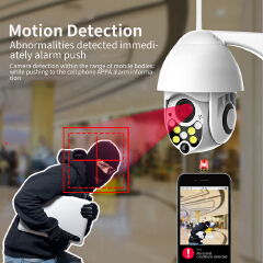 IP Camera Wifi Outdoor AI Human Detection Audio 1080P Wireless Security CCTV Camera P2P RTSP 4X Digital Zoom Wifi Camera