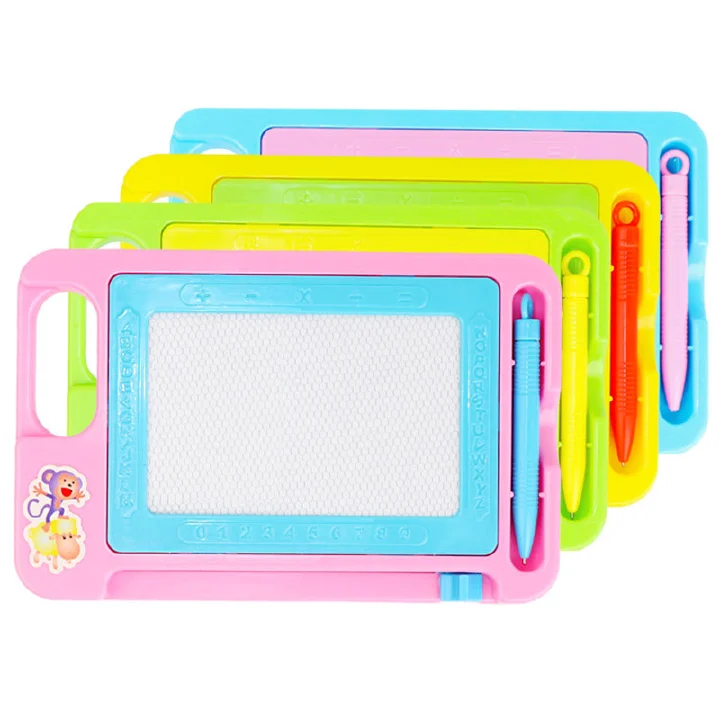 Erasable graffiti board toy children's cartoon magic writer magnetic drawing graffiti board kids educational early education toy