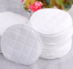 Reusable Nursing Breast Pads Washable Soft Absorbent Baby Breastfeeding Breast Pads Cotton 10Pcs