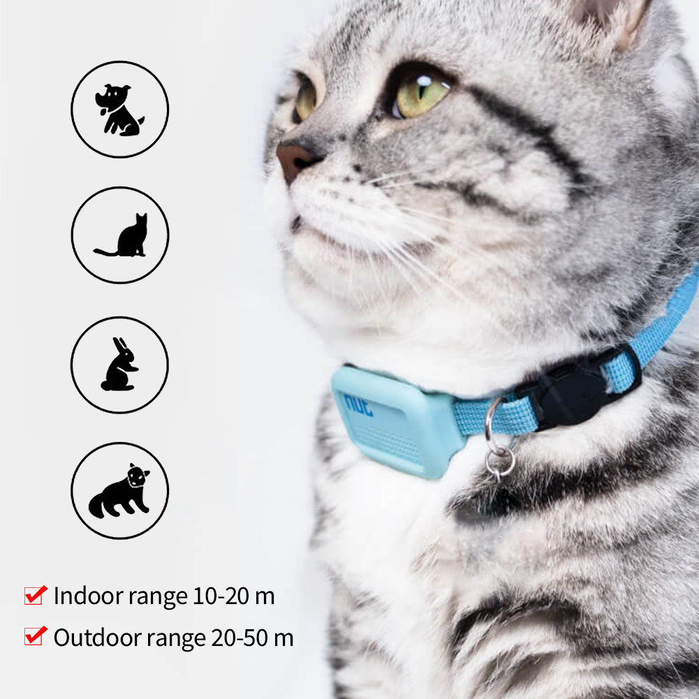 Waterproof Pet GPS Bluetooth Locator Anti-lost Collar Dog Cat Smart Positioning Tracker Lightweight Tracking Locator Pet Supply