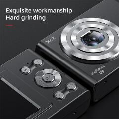 Digital SLR Camera 44MP Mini Camera 2.7K HD Photo Digital Camera Mini Children's Home Campus Photography Convenient Card Camera Micro Single HD Photography