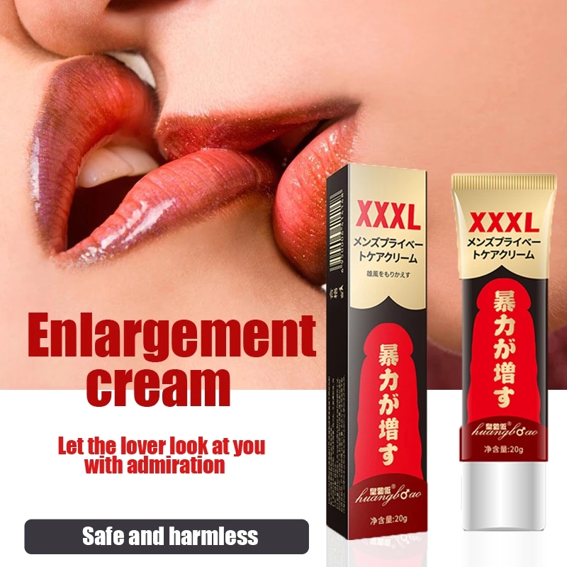 Men's Massage Cream Gentle formula penis enlargement cream, a bigger and thicker penis makes your penis grow while you sleep