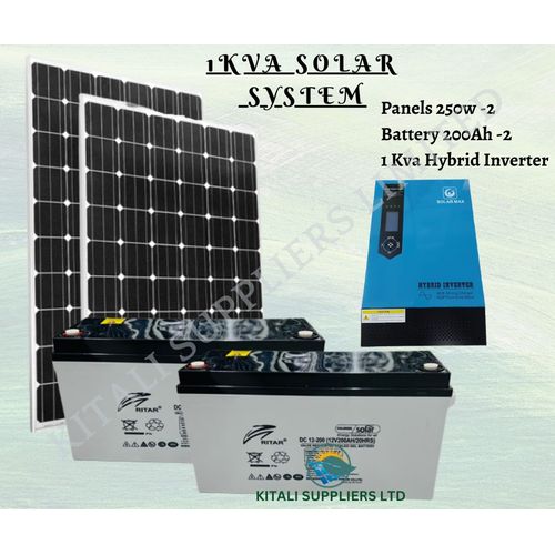 Solarmax 1KVA Solar System With 250w Panel