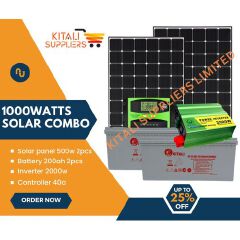 KITALI 1000watts Solar Combo