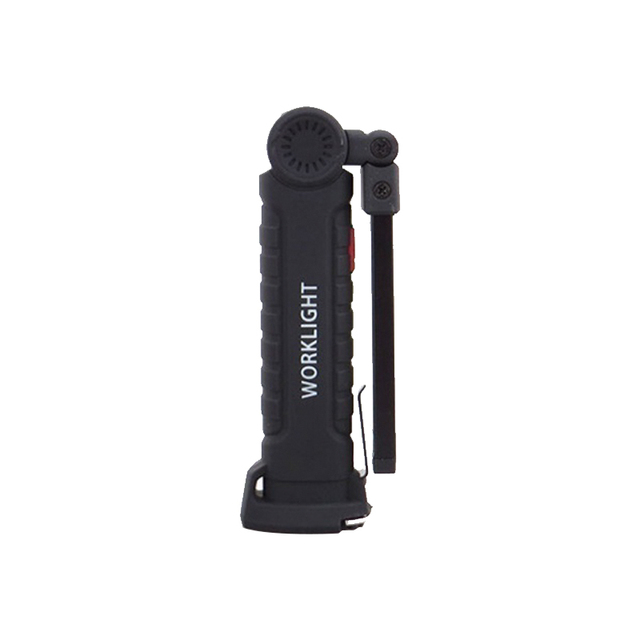 5 Modes Outdoor Magnetic Rechargeable Emergency LED Flashlight Inspection and Car Repair Work Light Camping Lamp with Hook