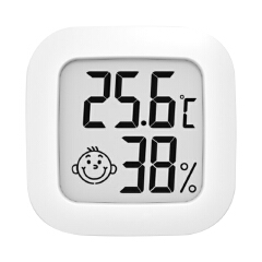 Thermometer Hygrometer Indoor Temperature Humidity Outdoor Temperature Measurement for Home Office