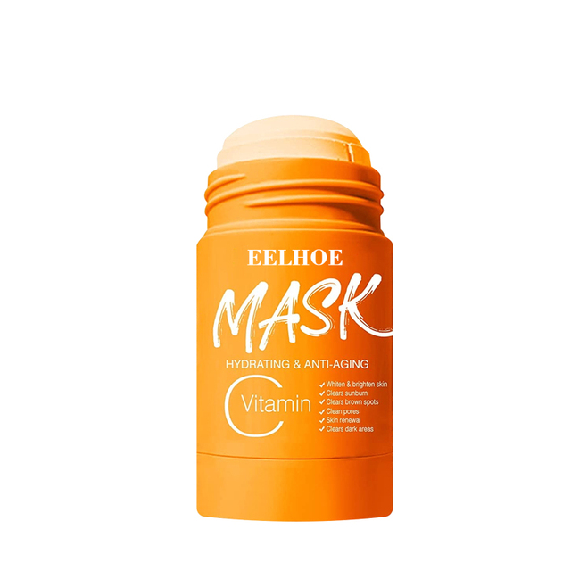 Charcoal Mask Vitamin C Mask for Face Purifying Clay Stick Mask For Deep Cleaning Blackhead RemoveAnti-Acne Oil Control Clean Skin Care