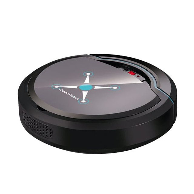 Rechargeable Smart Robot Vacuum Cleaner Automatic Dust Cleaner Sweeping Mopping Low Noise Dry Wet Cleaning Machine Home Cleaning