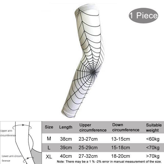 1pc Baseball Sport Arm Warmers Long Sleeve Stretch Wristband for Men and Women Sports Safety Elbow Protecter
