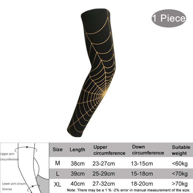 1pc Baseball Sport Arm Warmers Long Sleeve Stretch Wristband for Men and Women Sports Safety Elbow Protecter