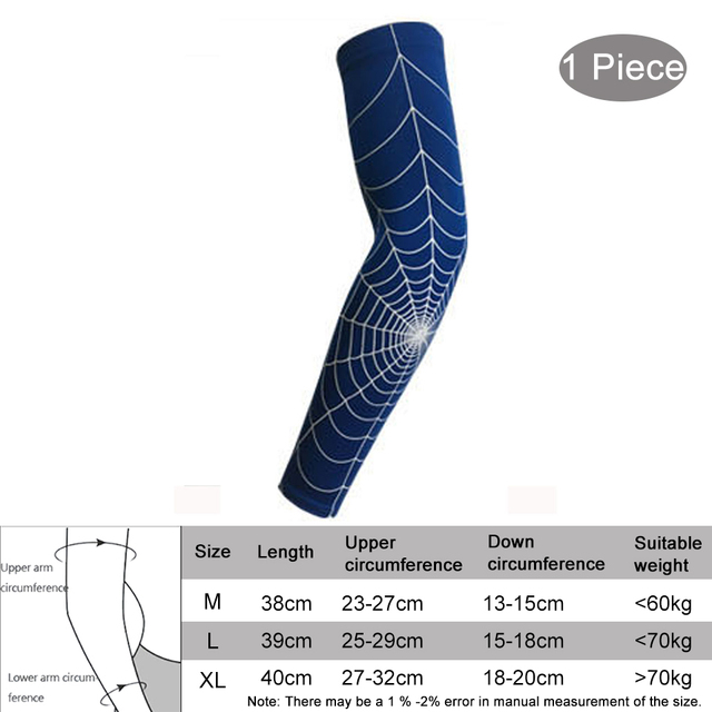 1pc Baseball Sport Arm Warmers Long Sleeve Stretch Wristband for Men and Women Sports Safety Elbow Protecter