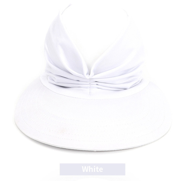 Hat For Women Sun Visor Hats Female Anti-ultraviolet Empty Hat UV Protection Hot Summer Outdoor Beach Caps