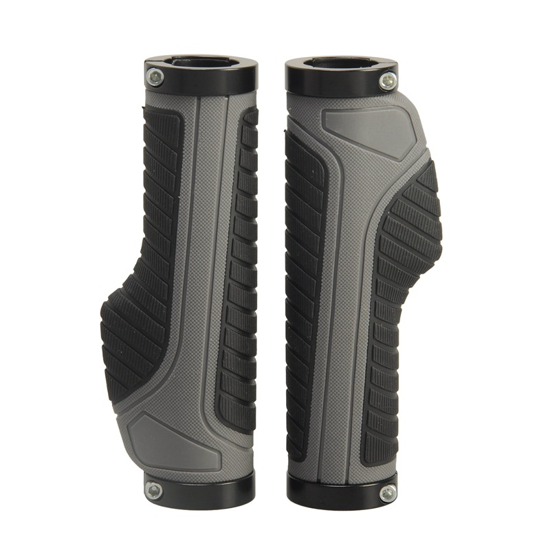 Neutral bicycle handlebars mountain bike handlebar vice rubber lock comfortable meat ball riding non-slip shock