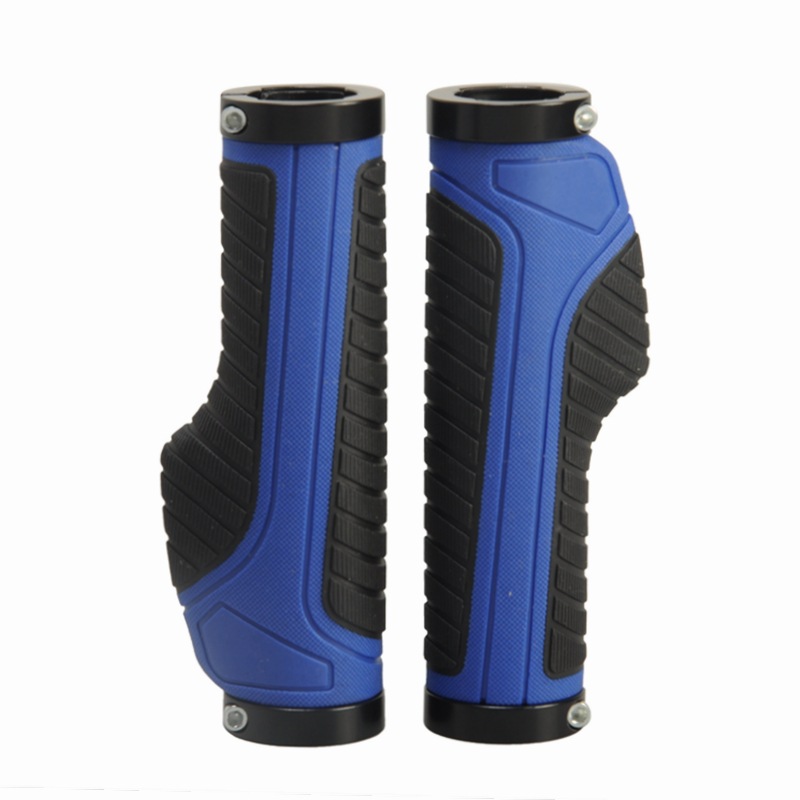 Neutral bicycle handlebars mountain bike handlebar vice rubber lock comfortable meat ball riding non-slip shock