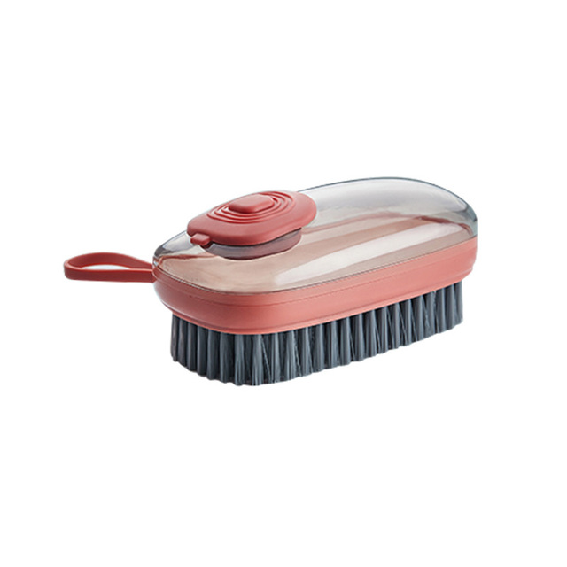 Multifunctional Cleaning Brush Portable Plastic Clothes Shoes Hydraulic Laundry Brush Hands Cleaning Brush Kitchen Bathroom