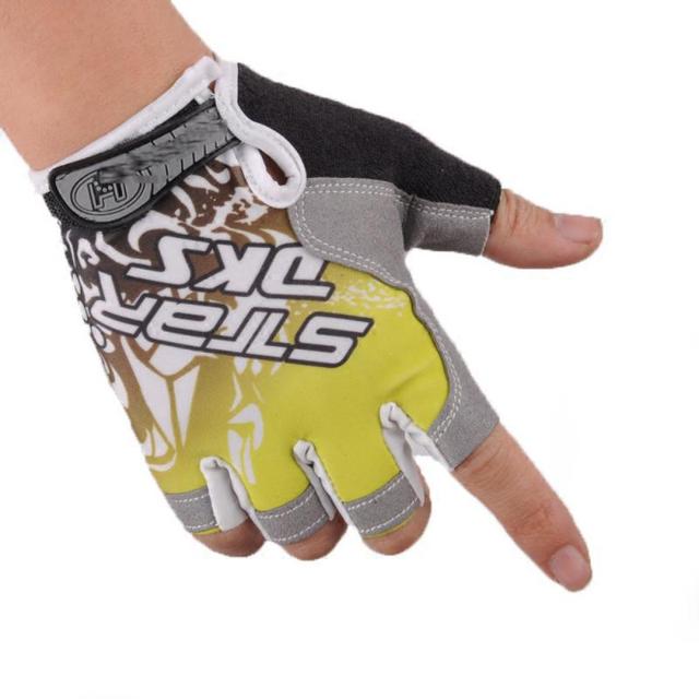 Half Finger Bike Gloves Summer Anti-slip Breathable Cycling Gloves Anti-shock Bicycle Gloves Bike Accessories