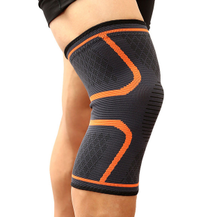 2PCs Fitness Running Cycling Knee Support Braces Elastic Nylon Sport Compression Knee Pad Sleeve for Basketball Volleyball