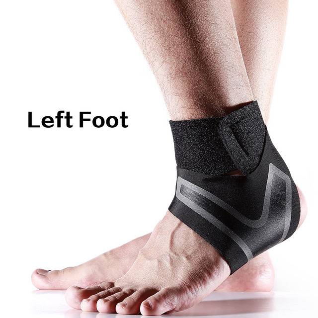 1 PC Fitness Sports Ankle Brace Gym Elastic  Ankle Support Gear Foot Weights Wraps Protector Legs Power Weightlifting