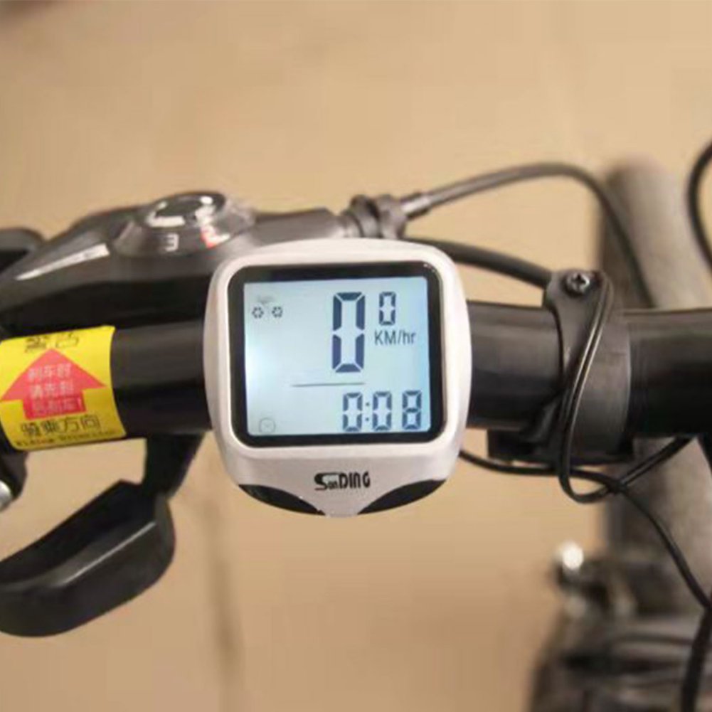Portable Waterproof Bike Speedometer Multi-Functions Wired lLuminous Bicycle Computer Stopwatch Cycling Accessories
