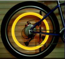 2PCS Auto Car Motorcycle Tire Air Valve Wheel Spokes Light Bike Accessories  Bicycle Bike LED Lights Tire Valve Cap Flashlight