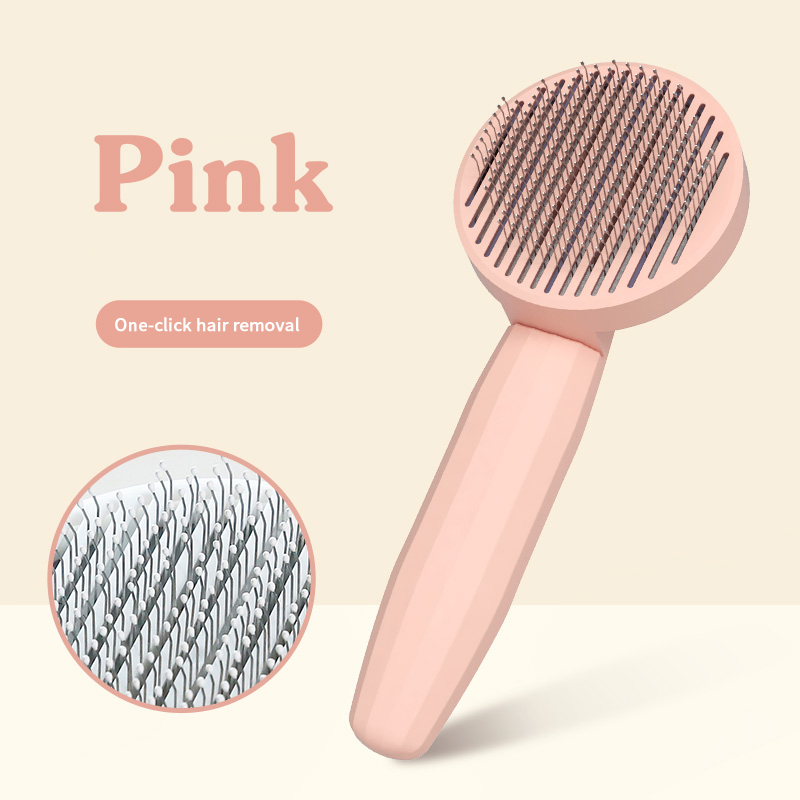 Cat Hair Cleaning Dematting Brush Cat Comb Dog Hair Removal Brush Cat Grooming Tool Dog Hair Shedding Trimmer Needle Comb Kitten