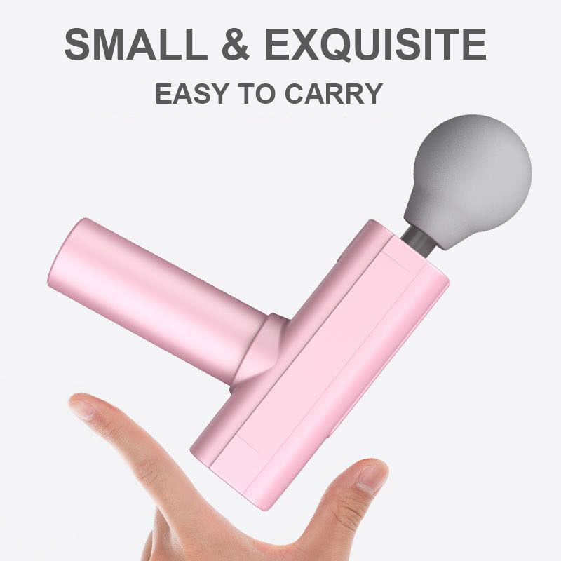 Sports Massage Analgesic Relaxation Body Soothing Touch Screen Portable Massage Gun Muscle Massager Head Back Neck Leg Body