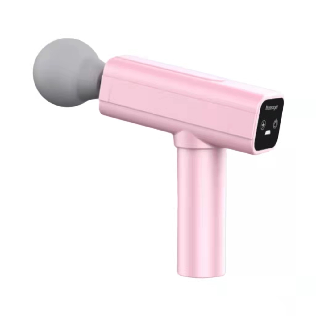 Sports Massage Analgesic Relaxation Body Soothing Touch Screen Portable Massage Gun Muscle Massager Head Back Neck Leg Body