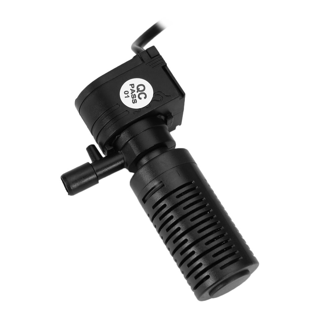 Aquarium Filter Built Filter 3W/5W Bucket Oxygen Pump Ultra Quiet 3 In 1 Aquarium Purifier Fish Tank