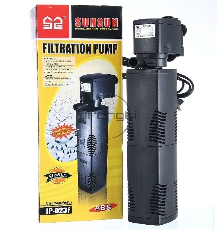 Filter Submersible Oxygen Pump Fish Plant Tank Aquarium Filter 16W JP-023F 3 In 1 Three In One 1000L/H Internal