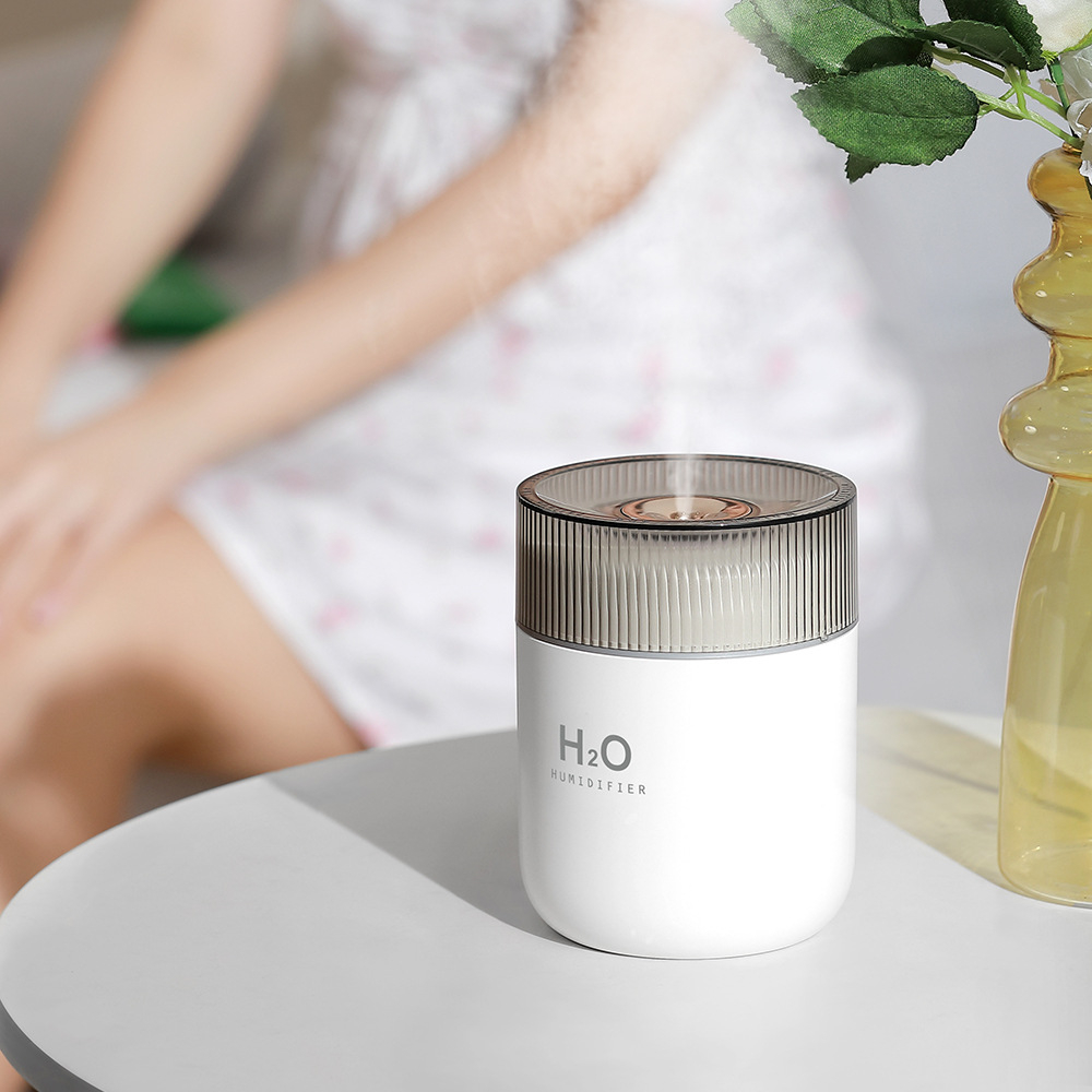 USB Humidifier Ultrasonic Mist Maker Home Office Air Freshener Mini Moisturizing Sprayer Colorful Night Lamp Auto Shut-off