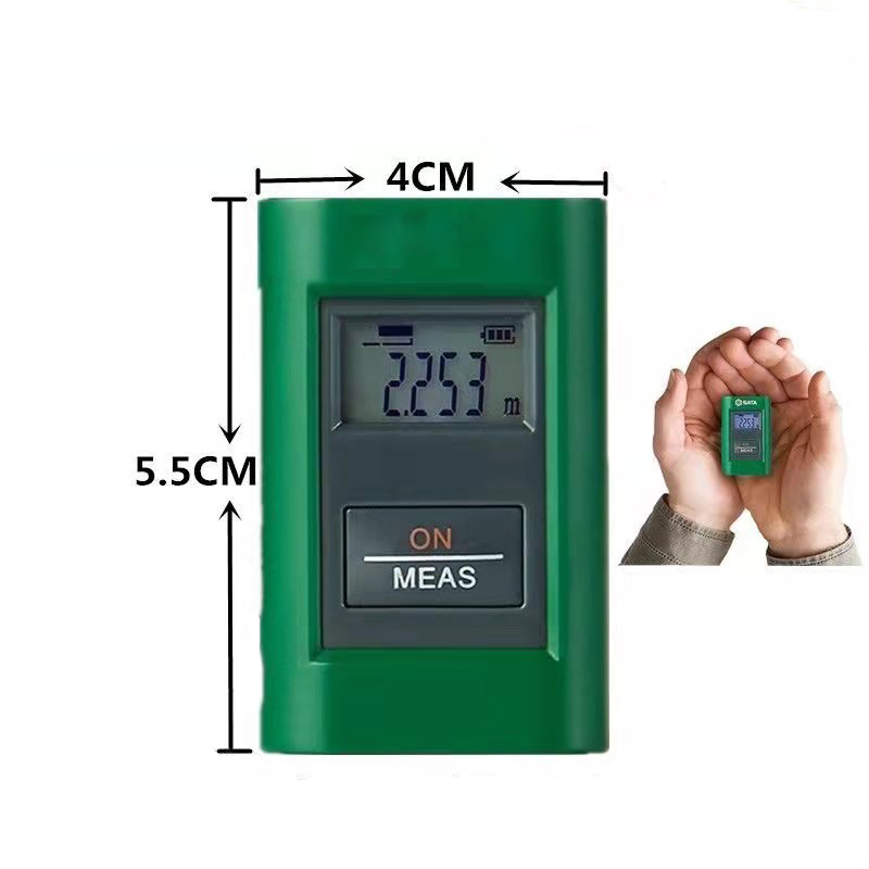 Mini Laser Rangefinder Handheld Infrared Measuring Ruler Electronic Ruler High Precision Room Measuring Instrument 40M