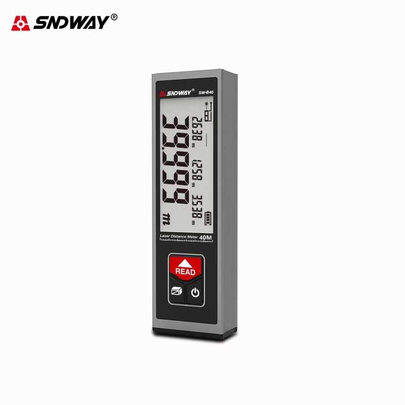 Laser Distance Meter Rangefinder 40M Electronic Roulette Laser Digital Tape Rangefinder Trena Tape Measure