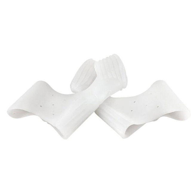 1Pair Braces Silicone Big Bone Orthopedic Bunion Correction Hallux Valgus Corrector Braces Toes Separator Foot Care Tool