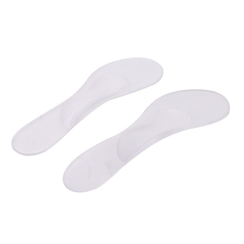Women Silicone Foot Care Tools Insoles With Arch Support And Cushion Orthotic Orthopedic High Heel Shoes Inserts Pad 1Pair