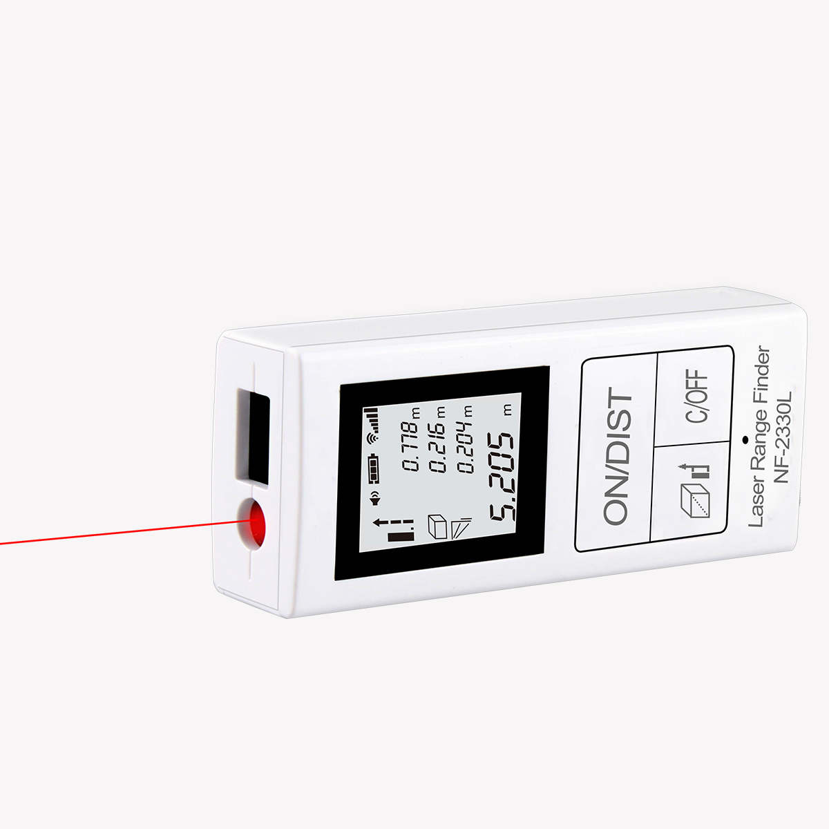 Mini Handheld Laser Distance Meter Digital Laser Rangefinder Portable Range Finder Diastimeter Distance Area Volume Measurement