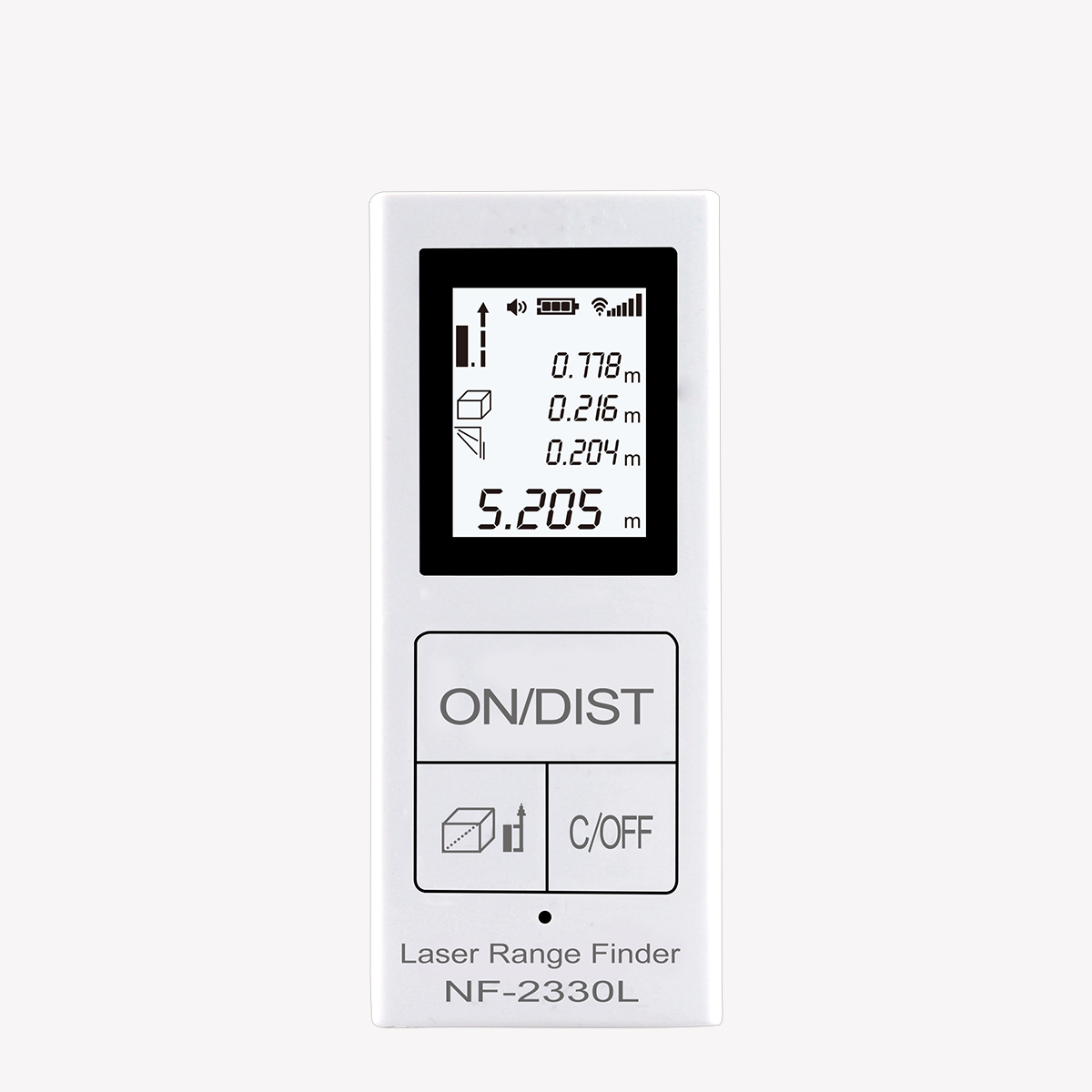Mini Handheld Laser Distance Meter Digital Laser Rangefinder Portable Range Finder Diastimeter Distance Area Volume Measurement