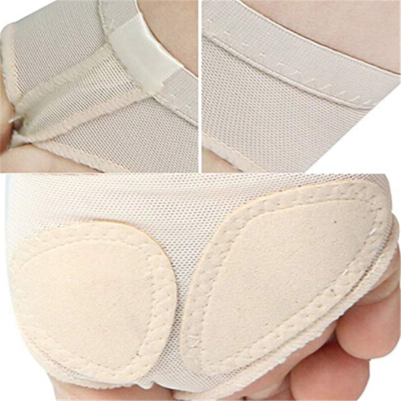 1Pair New Arrivals Girls Women Belly Ballet Half Shoes Split Soft Sole Paw Dance Feet Protection Toe Pad Well Foot Care Tool