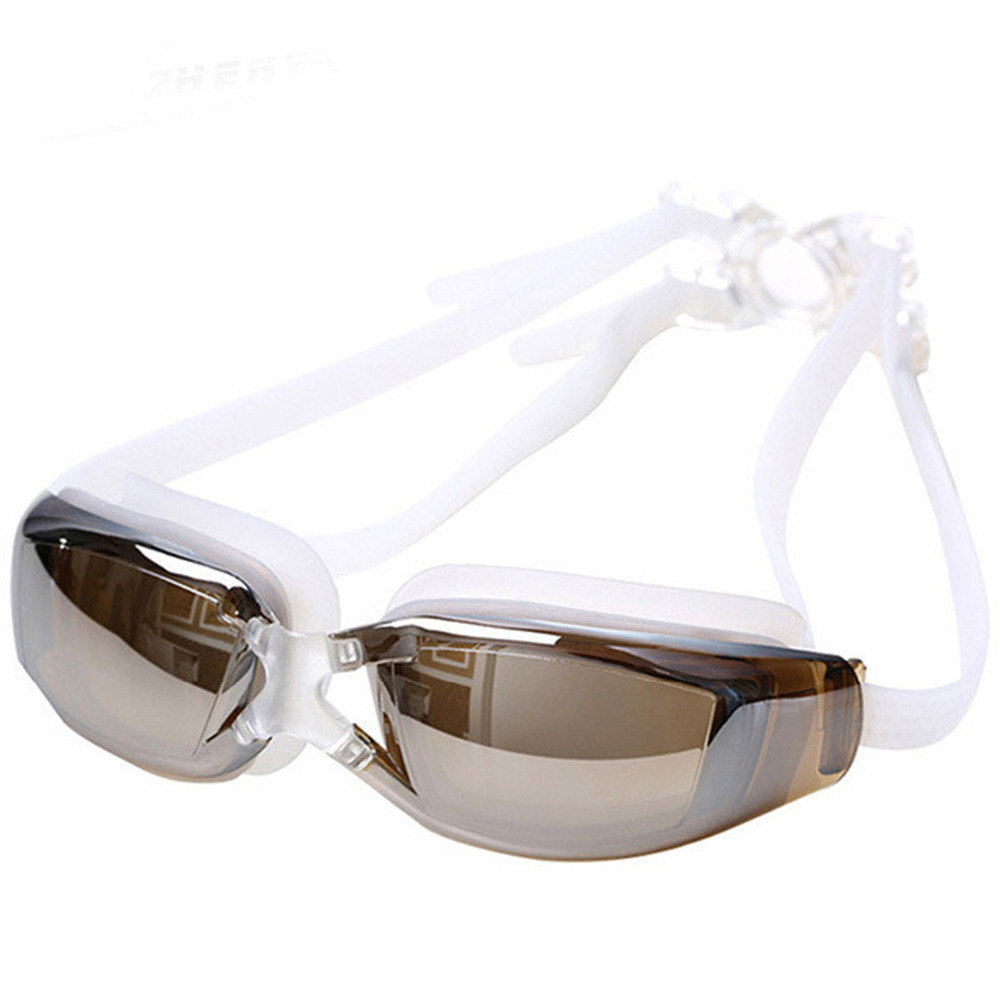 Professional Silicone Waterproof Swimming Goggles Adult Anti-fog UV Swimming Glasses Men Women Diving Water Sports Eyewear