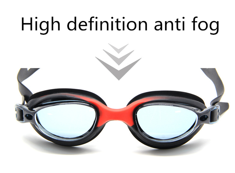 Professional Silicone Swimming Goggles Anti-fog UV Swimming Glasses With Earplug for Men Women Water Sports Eyewear