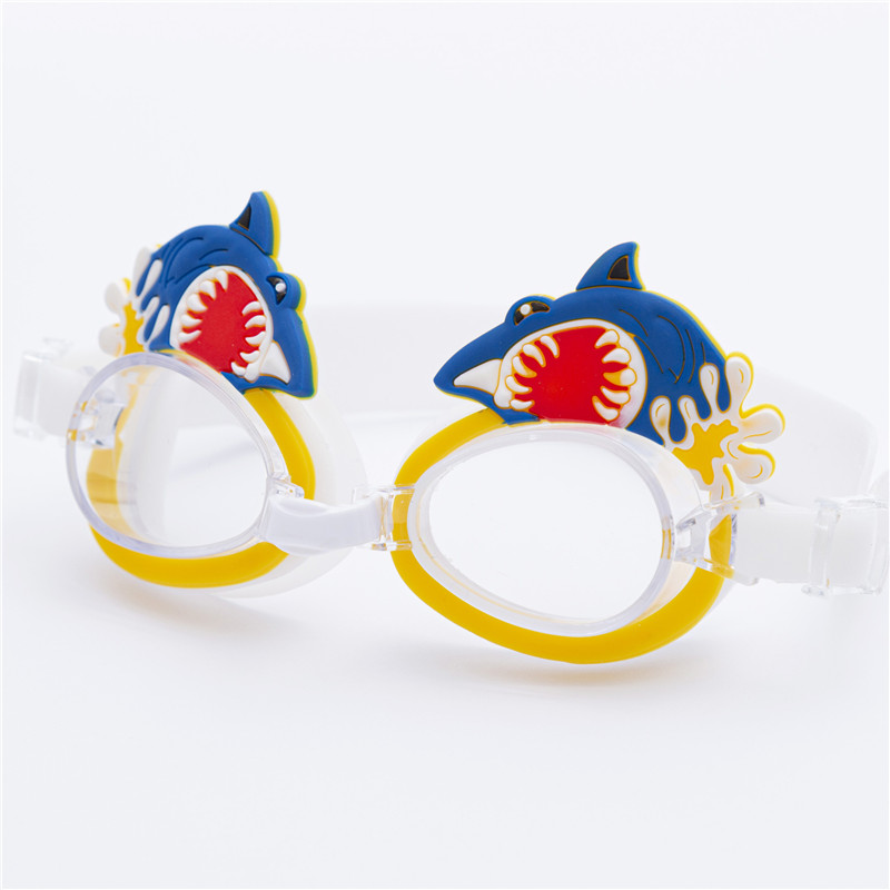 Cute Children Kids Silicone Transparent Swim goggles Waterproof Eyewear Anti-Fog Glasses For Pools Swimming goggles