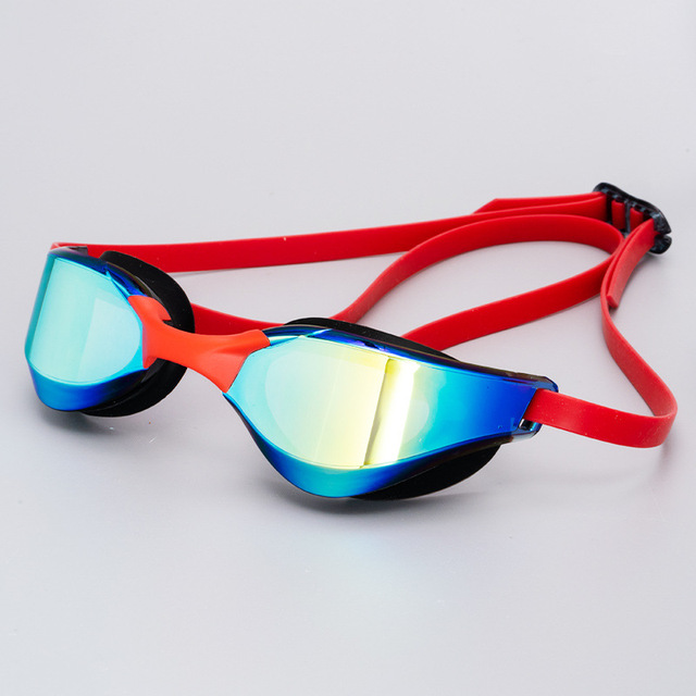 Silicone Professional Waterproof Plating Clear Double Anti-fog Swim Glasses Anti-UV Men Women Eyewear Swimming Goggles with Case