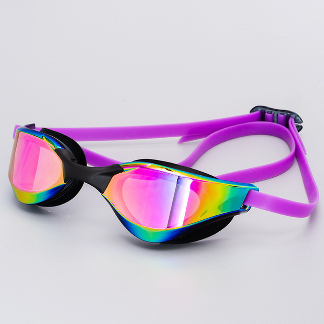 Silicone Professional Waterproof Plating Clear Double Anti-fog Swim Glasses Anti-UV Men Women Eyewear Swimming Goggles with Case